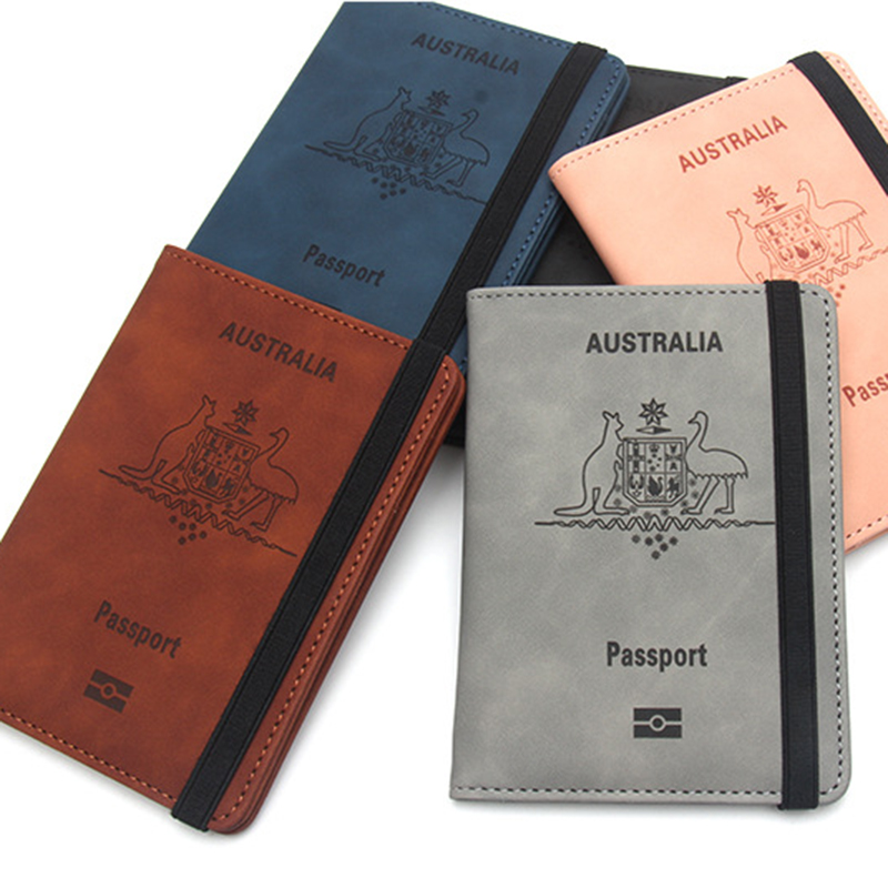 Travel Accessories Australia - Australia Passport Cover Rfid Travel Wallet