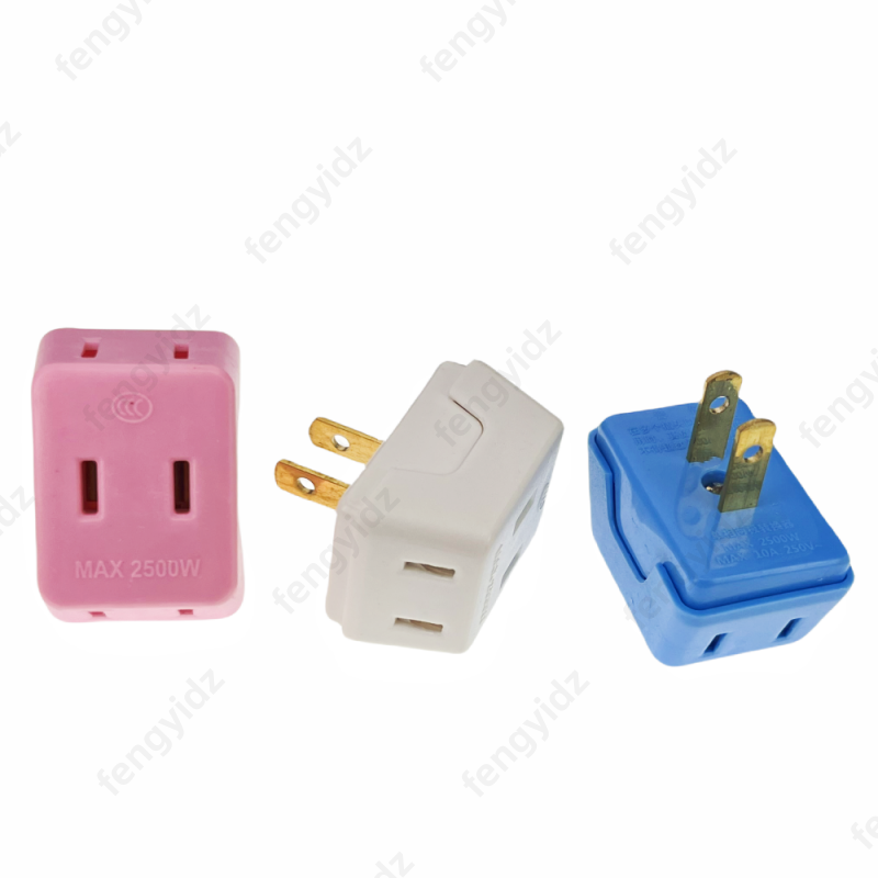 Travel Accessories Canada - 1 Turn 3 Socket US Plug