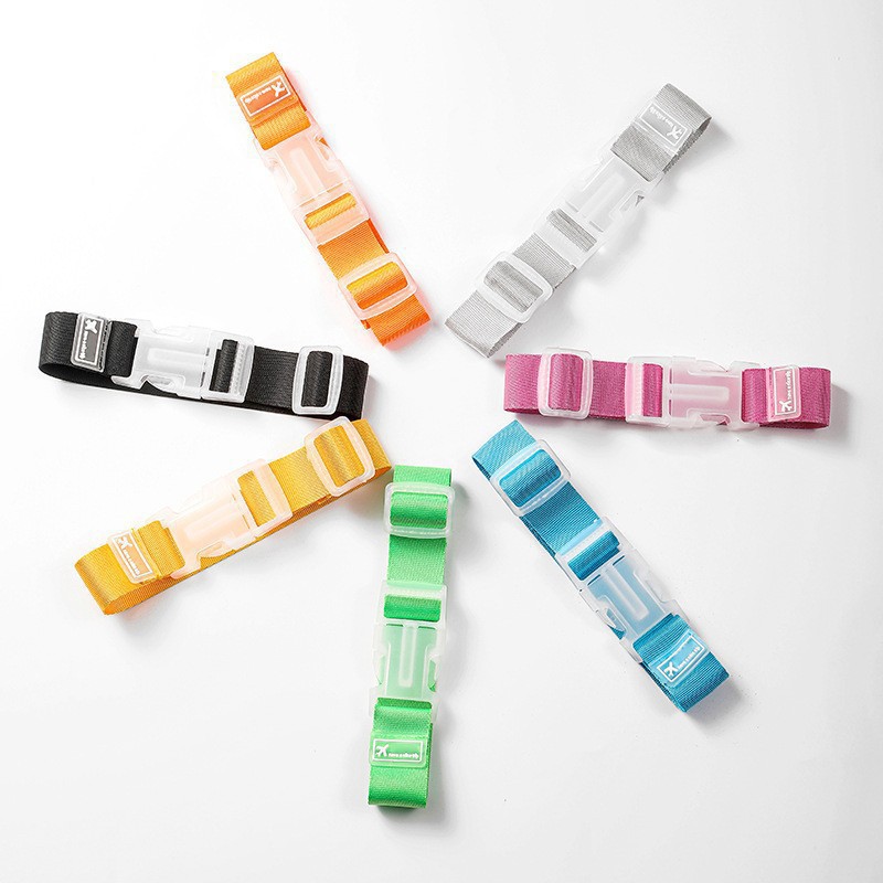 Qantas Travel Accessories - 2pc Colorful Adjustable Baggage Nylon Straps
