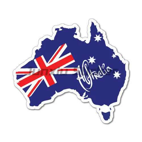 Travel Accessories Australia - Australia Vinyl Car Sticker Laptop Car