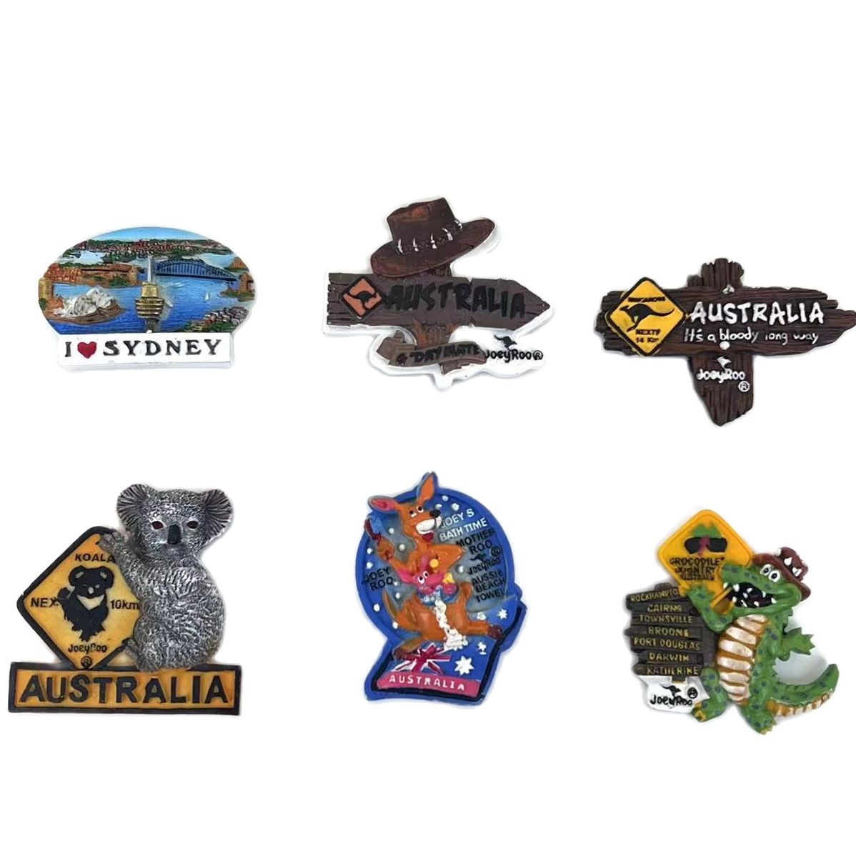 Travel Accessories Australia - Australia Fridge Magnet Souvenir Kangaroo Travel