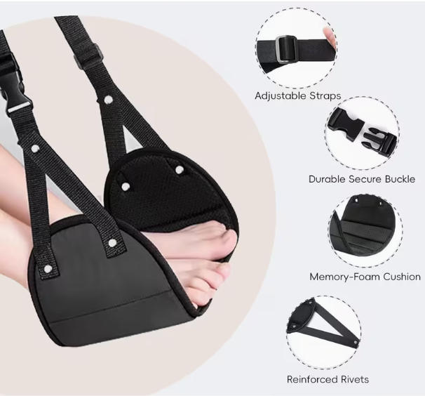 Travel Accessories Long Haul - Adjustable footrest with N portable foot