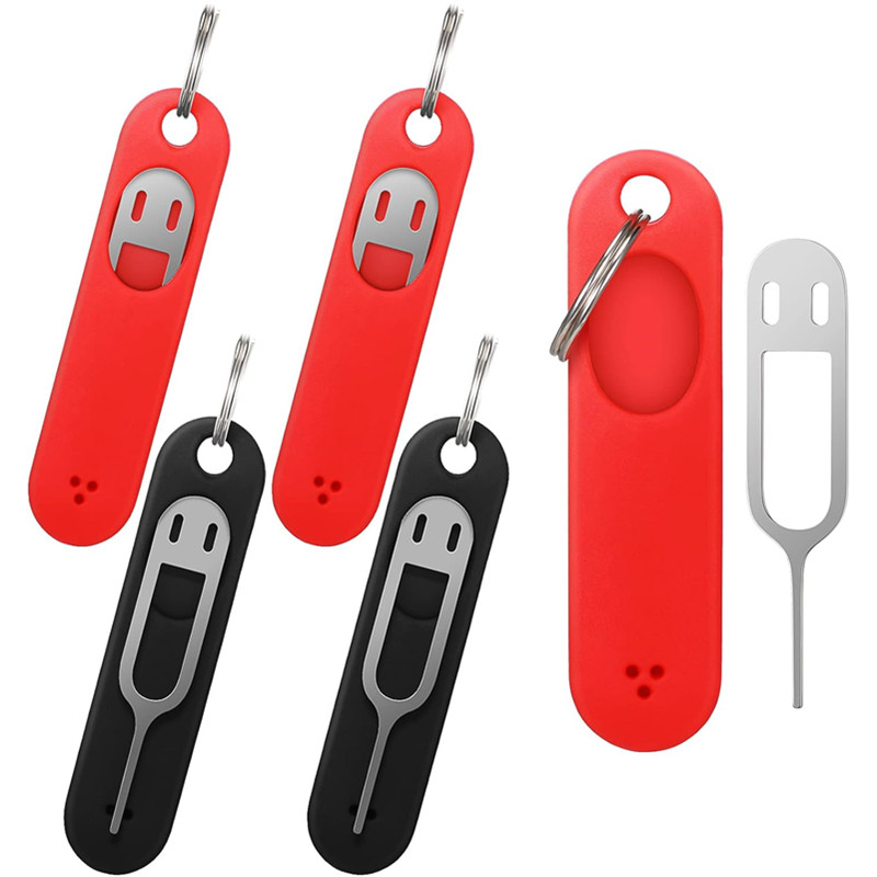 Sim Card Holder Case - 3PCS Anti-Lost Sim Card Eject Pin