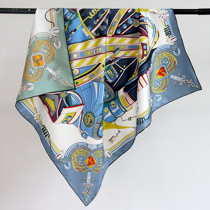 Travel Accessories Bag For Women - 18MM Silk Scarf Women Hand Rolled