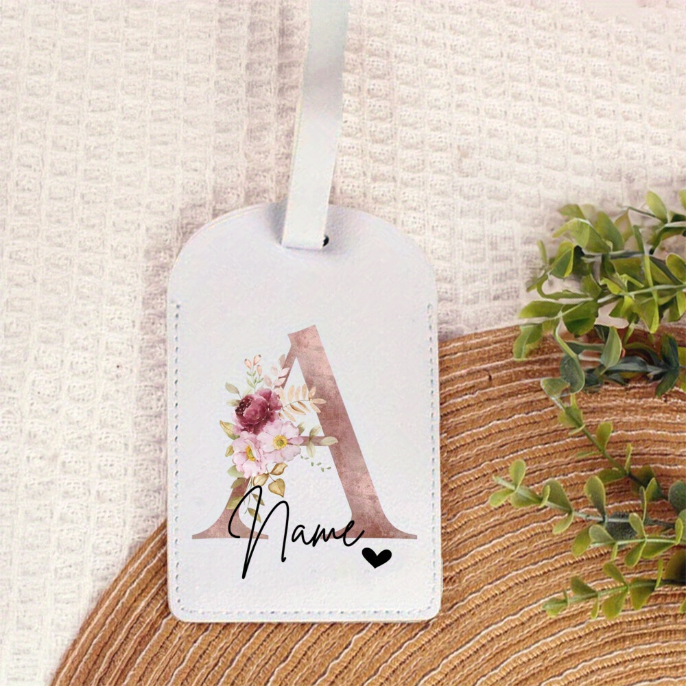 Travel Accessories International - Personalized PU Luggage Tag Fashion Print