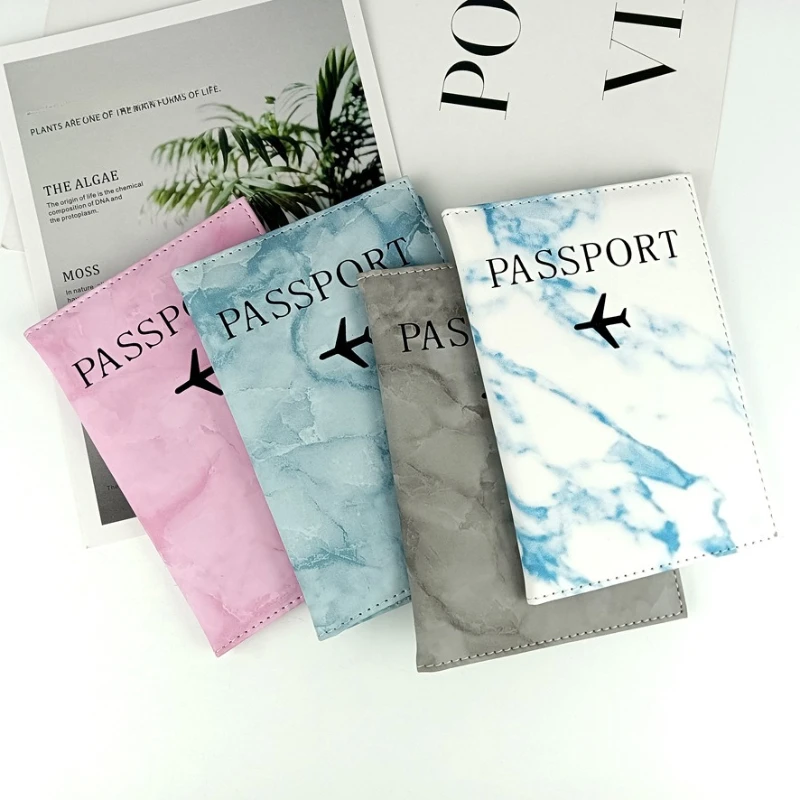 Qantas Travel Accessories - PU Leather Passport Cover Simple Plane
