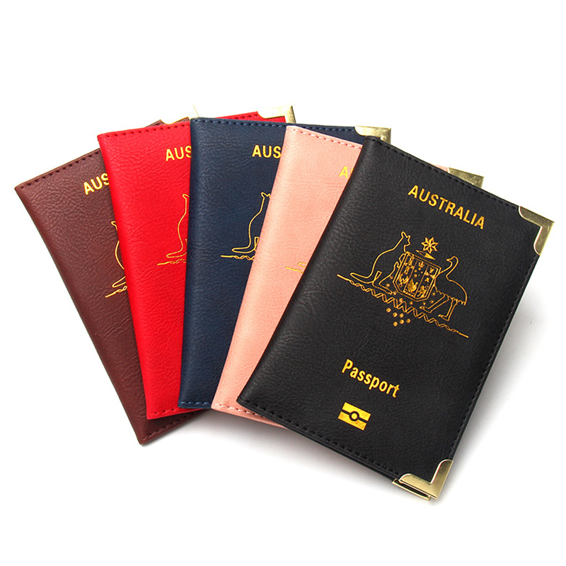 Travel Accessories Australia - Australia Travel Passport Cover Women Pink