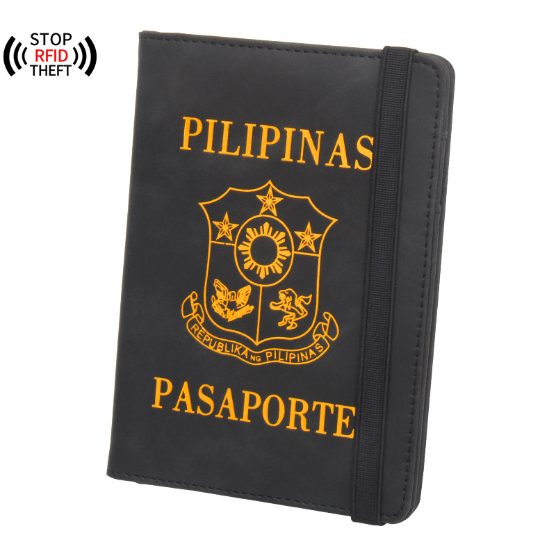 Sim Card Holder Case - Philippines Passport Cover Rfid Travel Wallet