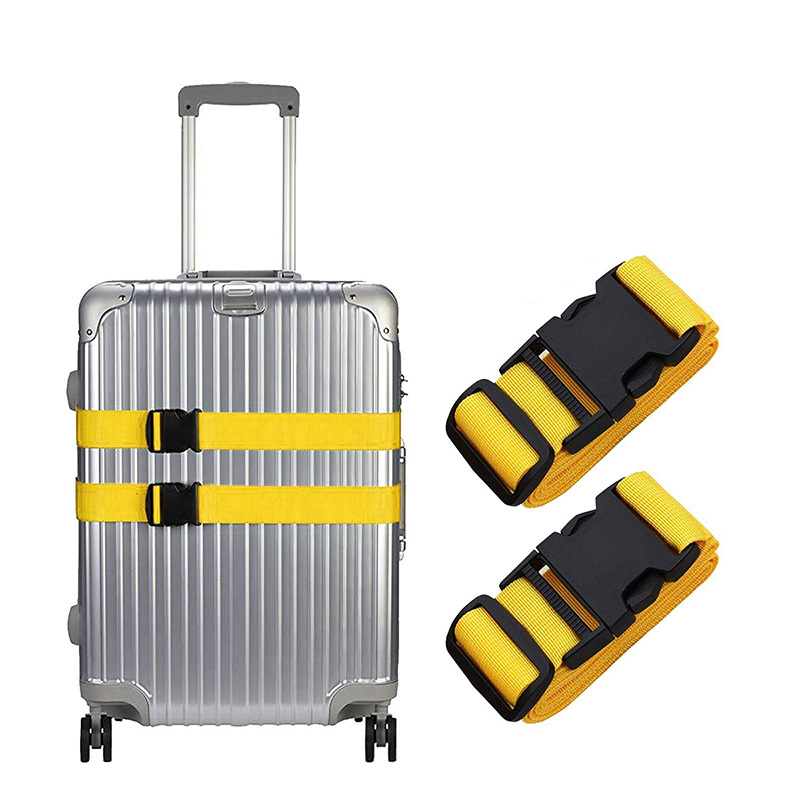 Travel Accessories Kit - 1 pieces nylon Luggage Strap Adjustable