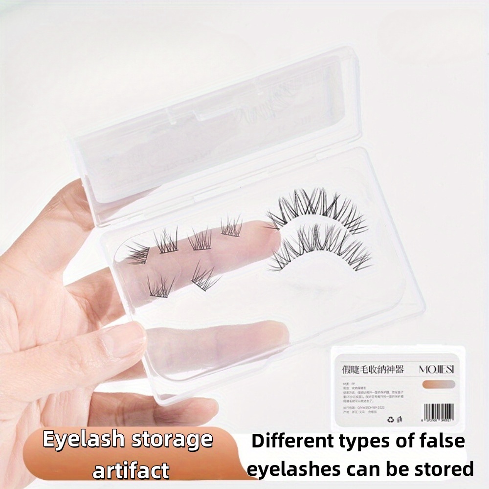Travel Accessories Organizer Case - Portable False Eyelashes Storage Box Travel