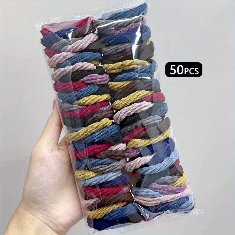 50 PCS Black Mixed Color Satin - Travel Accessories For Girls 评论和价格