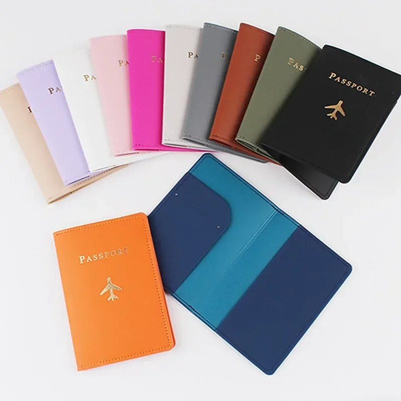 1PCS PU Leather Plane Passport - Qantas Travel Accessories 评论和价格