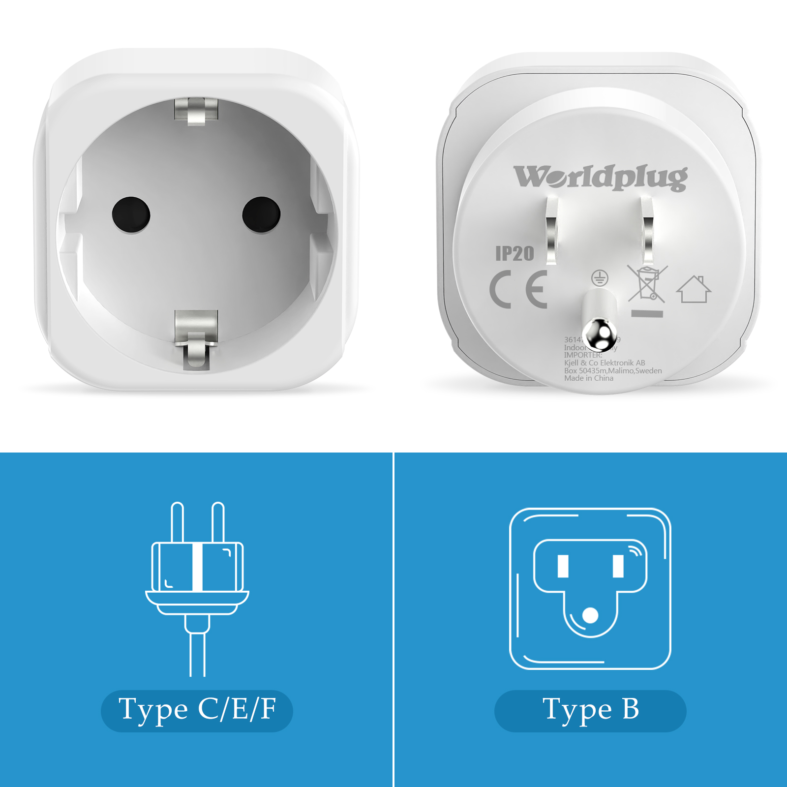 USA Travel Adapter, EU to US T - Travel Accessories Canada 评论和价格
