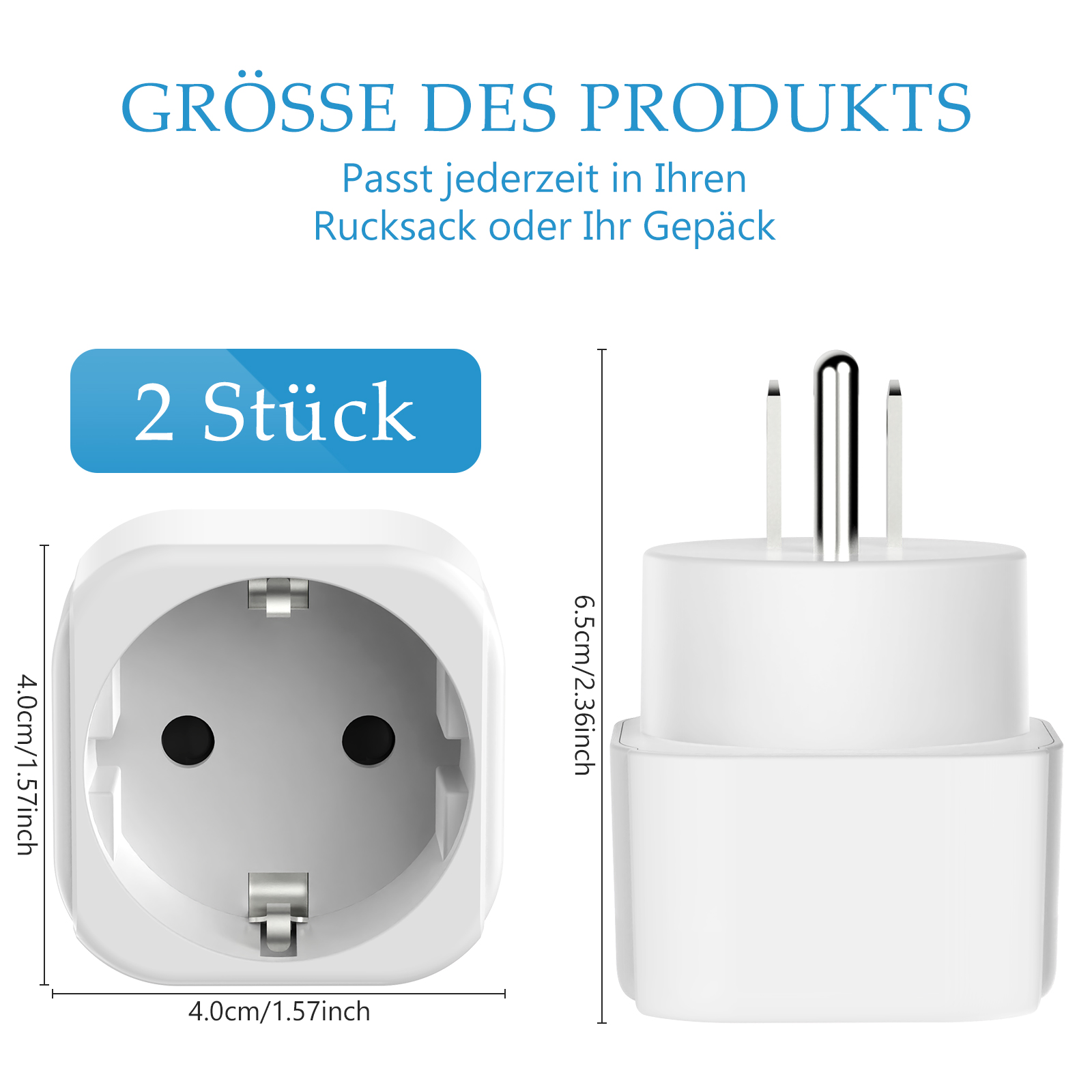 USA Travel Adapter, EU to US T - Travel Accessories Canada 评论和价格