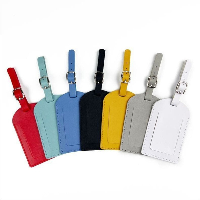 Women Men Luggage Tags PU Leat - Travel Accessories International 评论和价格