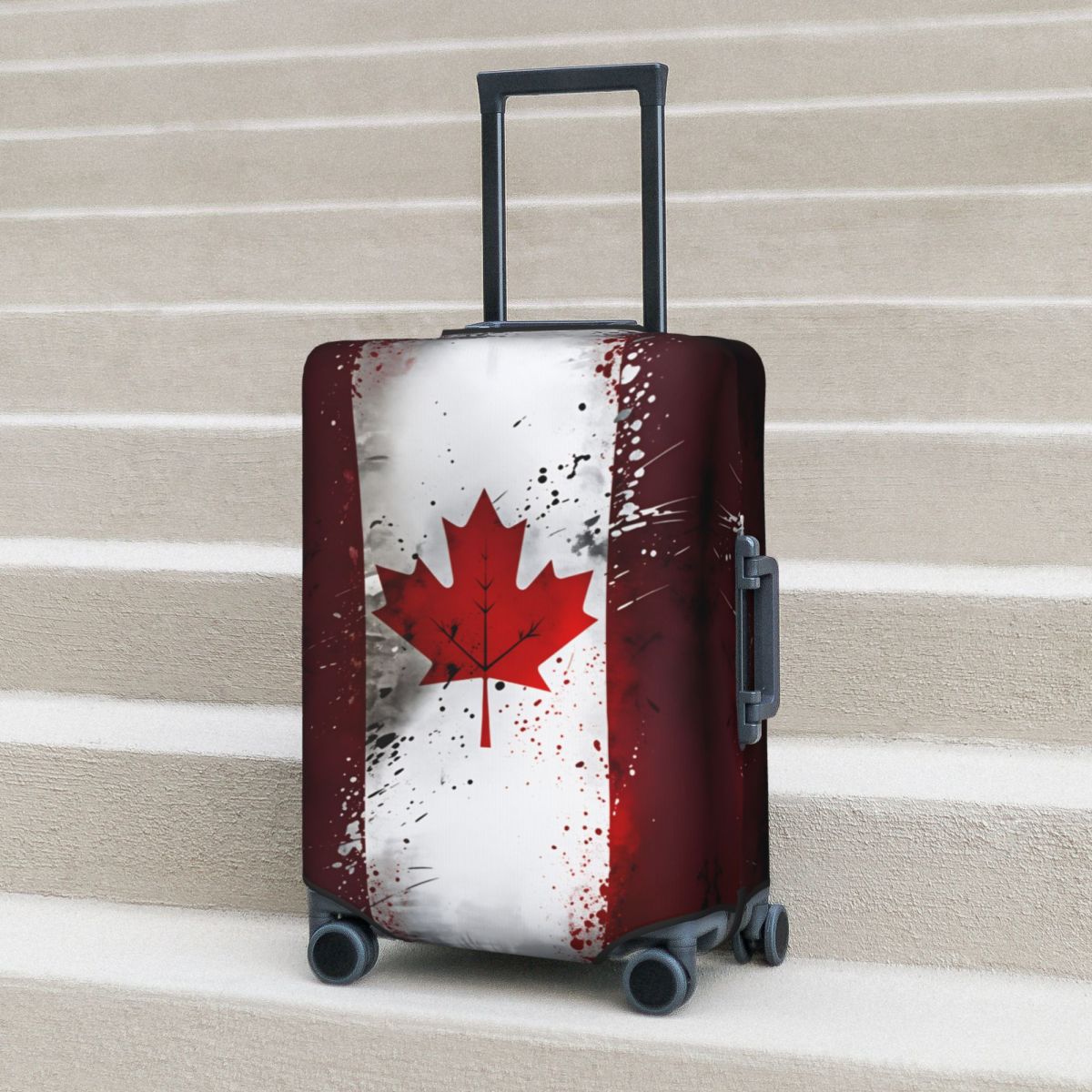 Vintage Canada Flag With Maple - Travel Accessories Canada 评论和价格