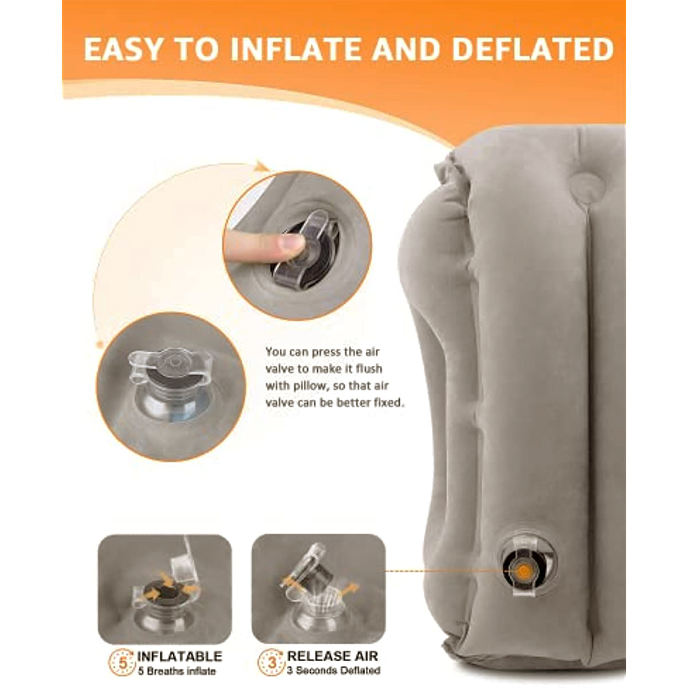 Inflatable Travel Pillow,Trave - Travel Accessories Long Haul 评论和价格