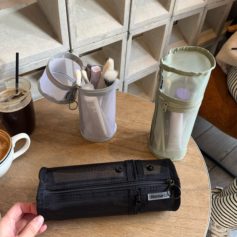 Portable Mesh Dual‑Use Makeup  - Travel Accessories Toiletries 评论和价格
