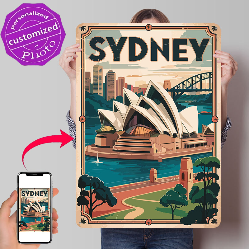 Sydney Travel 3D Texture Print - Travel Accessories Sydney 评论和价格