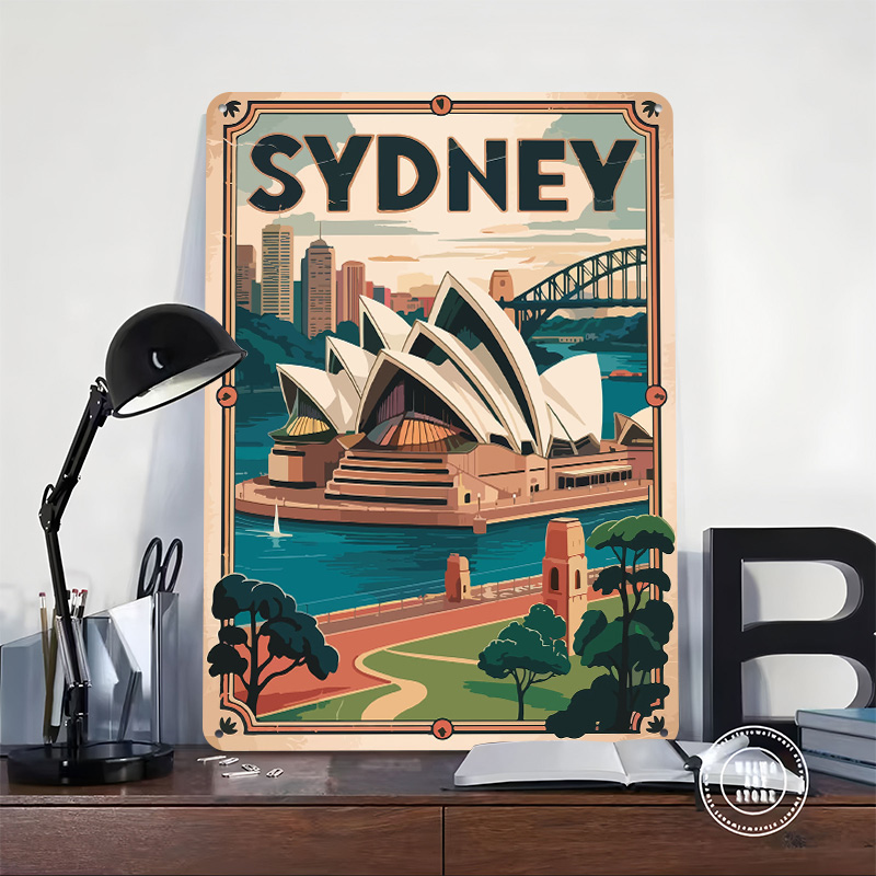 Sydney Travel 3D Texture Print - Travel Accessories Sydney 评论和价格