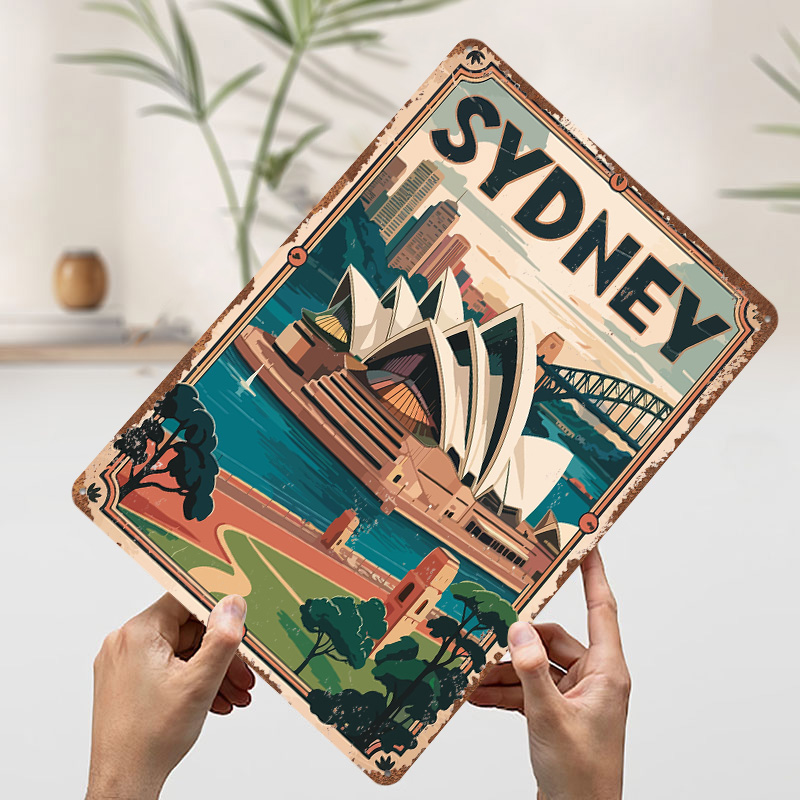 Sydney Travel 3D Texture Print - Travel Accessories Sydney 评论和价格