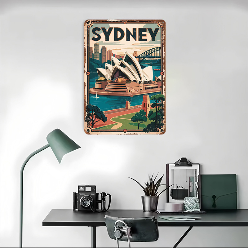 Sydney Travel 3D Texture Print - Travel Accessories Sydney 评论和价格