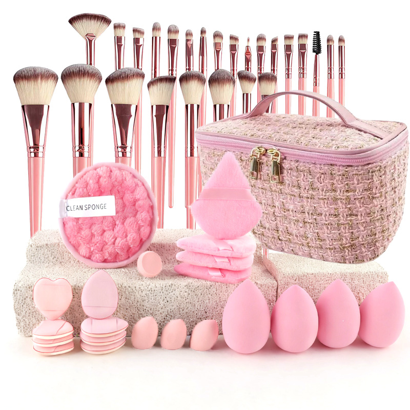 Makeup Brush Set Chic Fragranc - Travel Accessories Kit 评论和价格