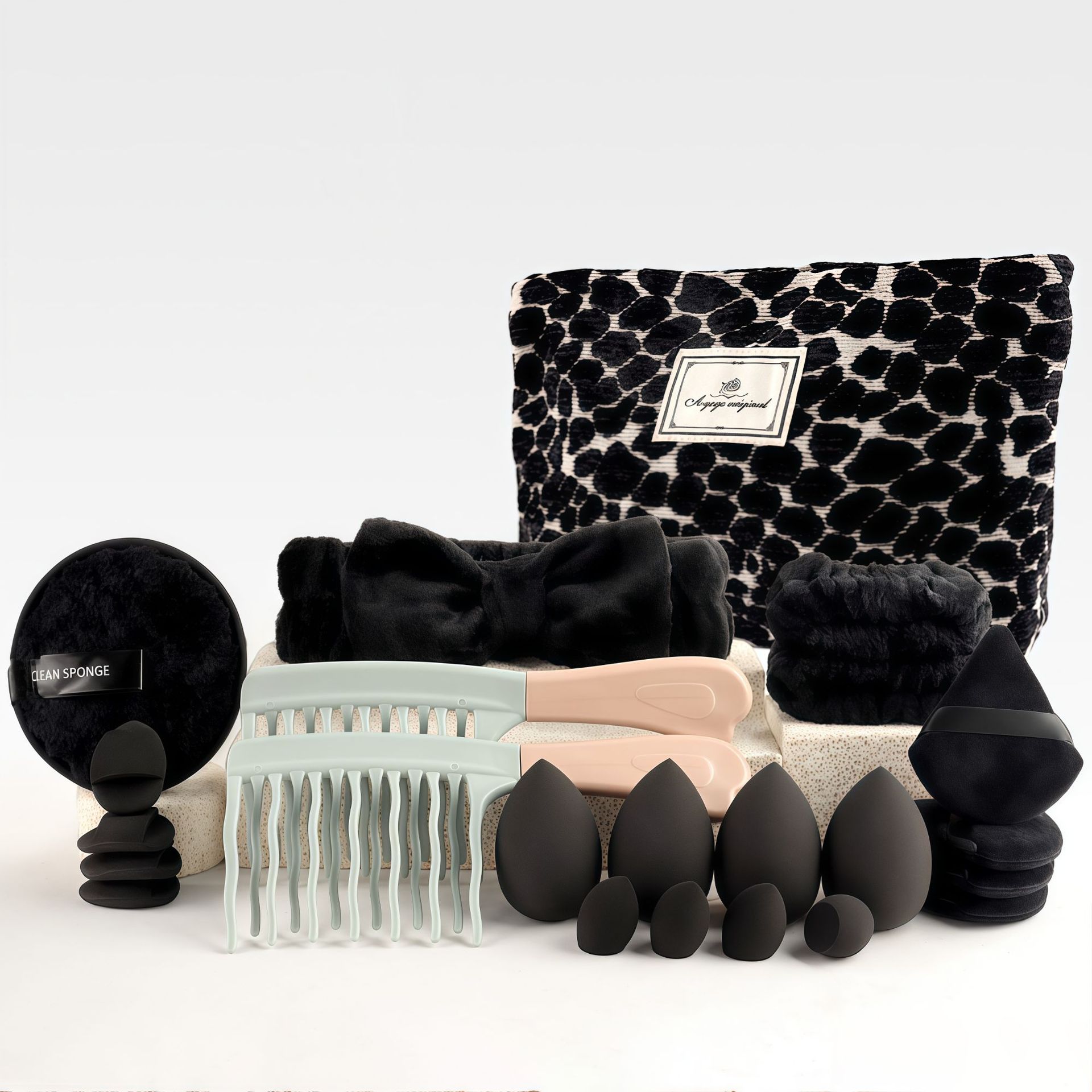 Makeup Brush Set Chic Fragranc - Travel Accessories Kit 评论和价格