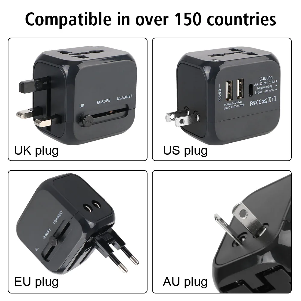 All-in-One Wall Travel Charger - Travel Accessories Uk 评论和价格