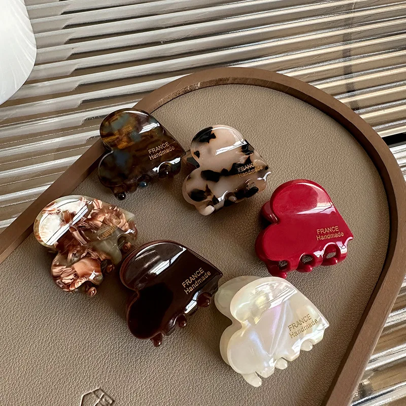 Small Hair Claw Acetate Hair C - Travel Accessories For Girls 评论和价格