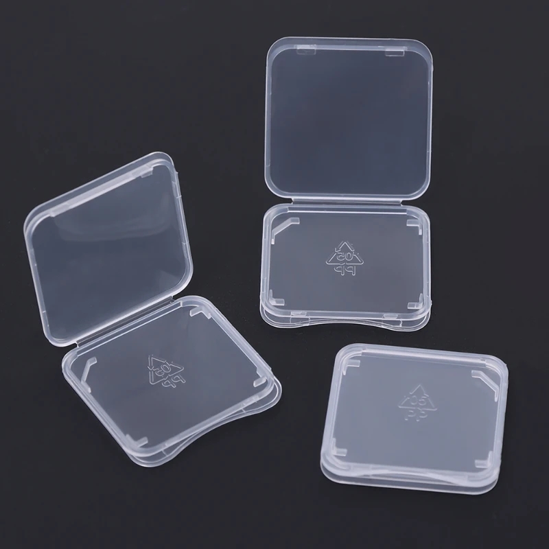 20/10/5/1PCS Transparent TF/SD - Sim Card Holder Case 评论和价格