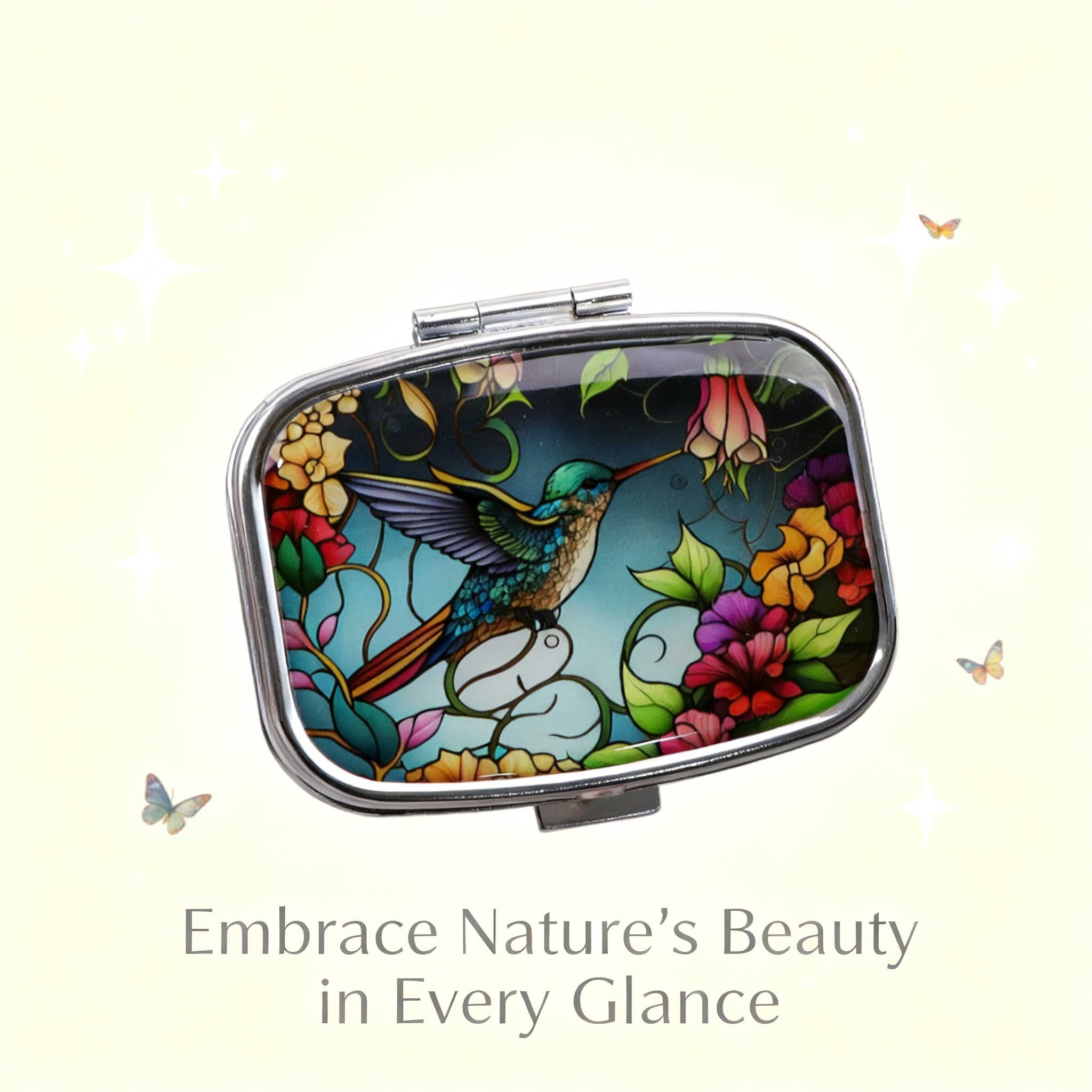 Cute Bird Cartoon Travel Pill  - Travel Accessories Kit 评论和价格