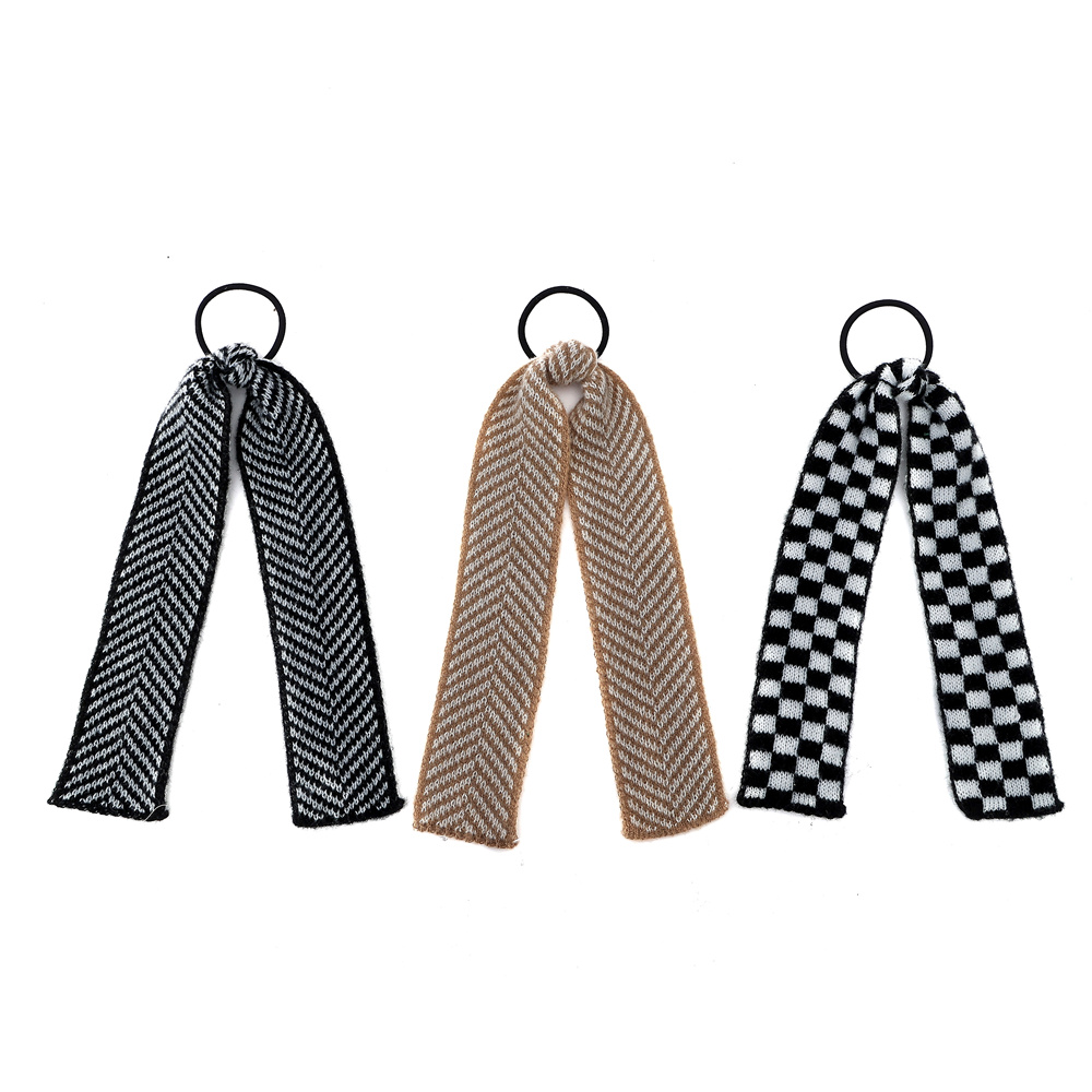 001N Checkered yarn HairBand C - Travel Accessories Girls 评论和价格