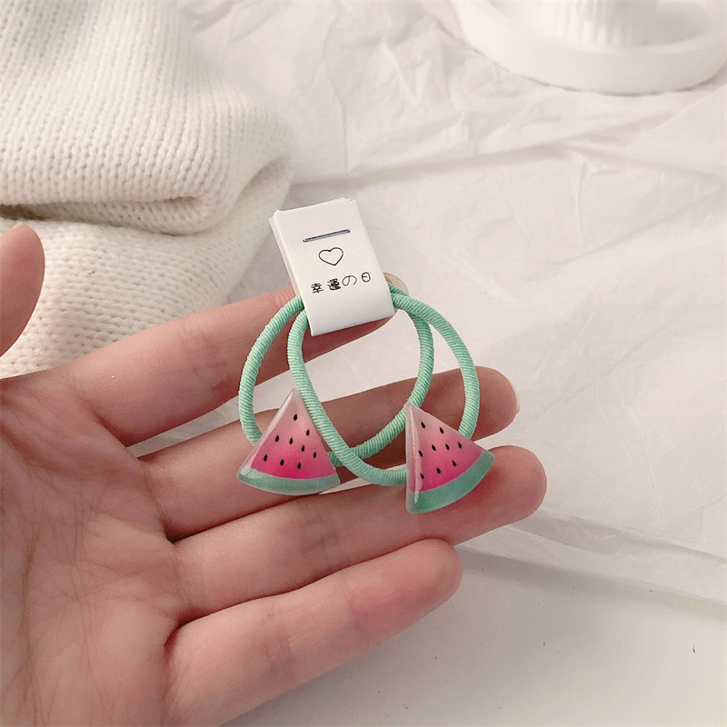 Kids Carrot Hair Ties 5 Pair N - Travel Accessories For Girls 评论和价格