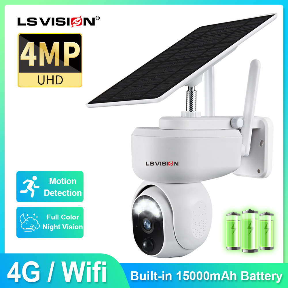 LSVISION 4MP Solar Camera Secu - Travel Accessories Uk 评论和价格