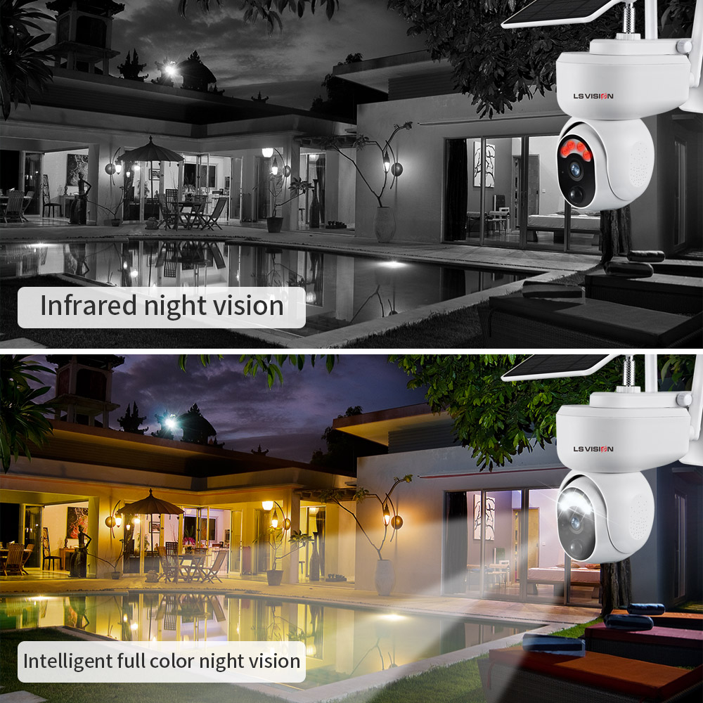 LSVISION 4MP Solar Camera Secu - Travel Accessories Uk 评论和价格