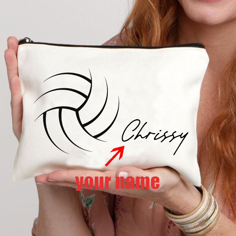 Custom Volleyball Pattern Make - Travel Accessories Toiletries 评论和价格