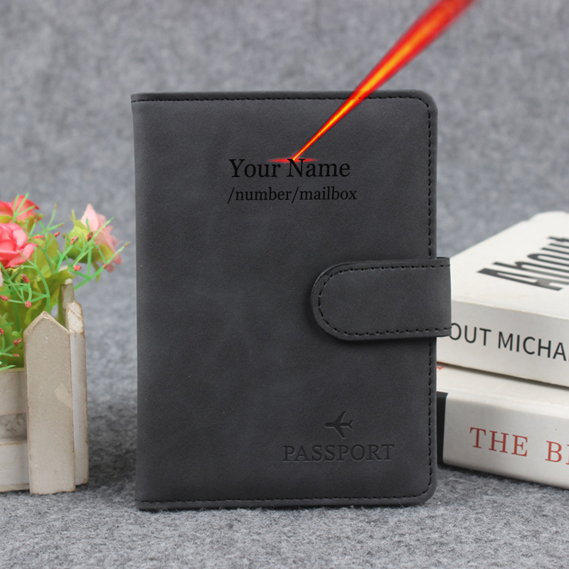 Magnetic Button Passport Cover - Travel Accessories Bag For Men 评论和价格