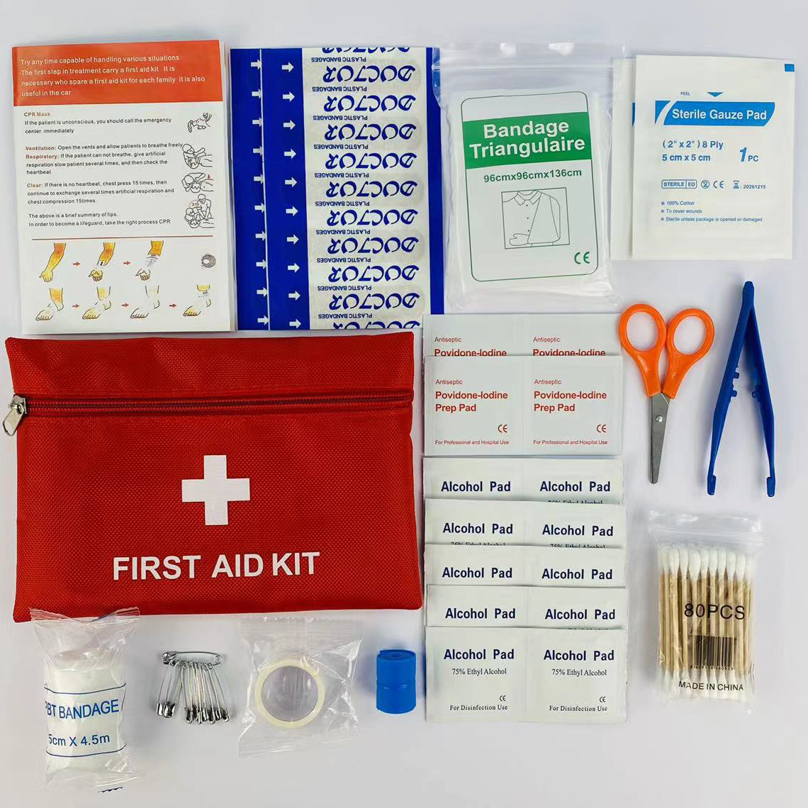 14pcs First Aid Kit Trauma Kit - Travel Accessories Kit 评论和价格