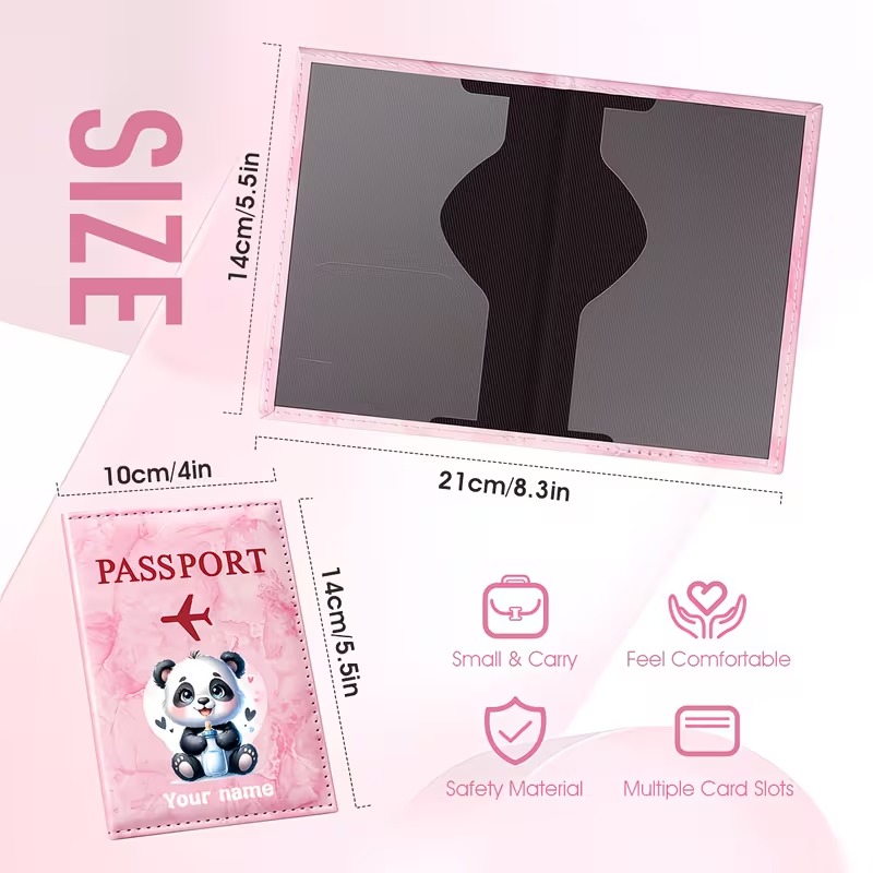 Personalized Name Custom Cute  - Travel Accessories Present 评论和价格