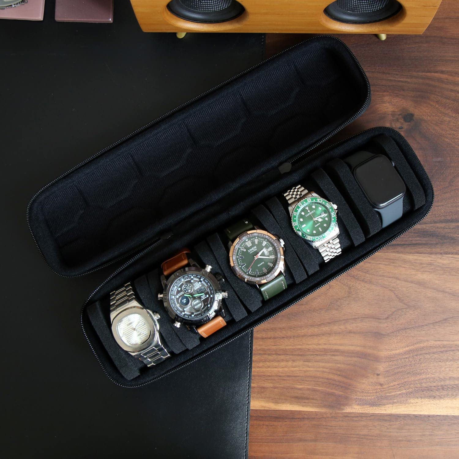 Watch Box Organizer For Men or - Travel Accessories Organizer Case 评论和价格