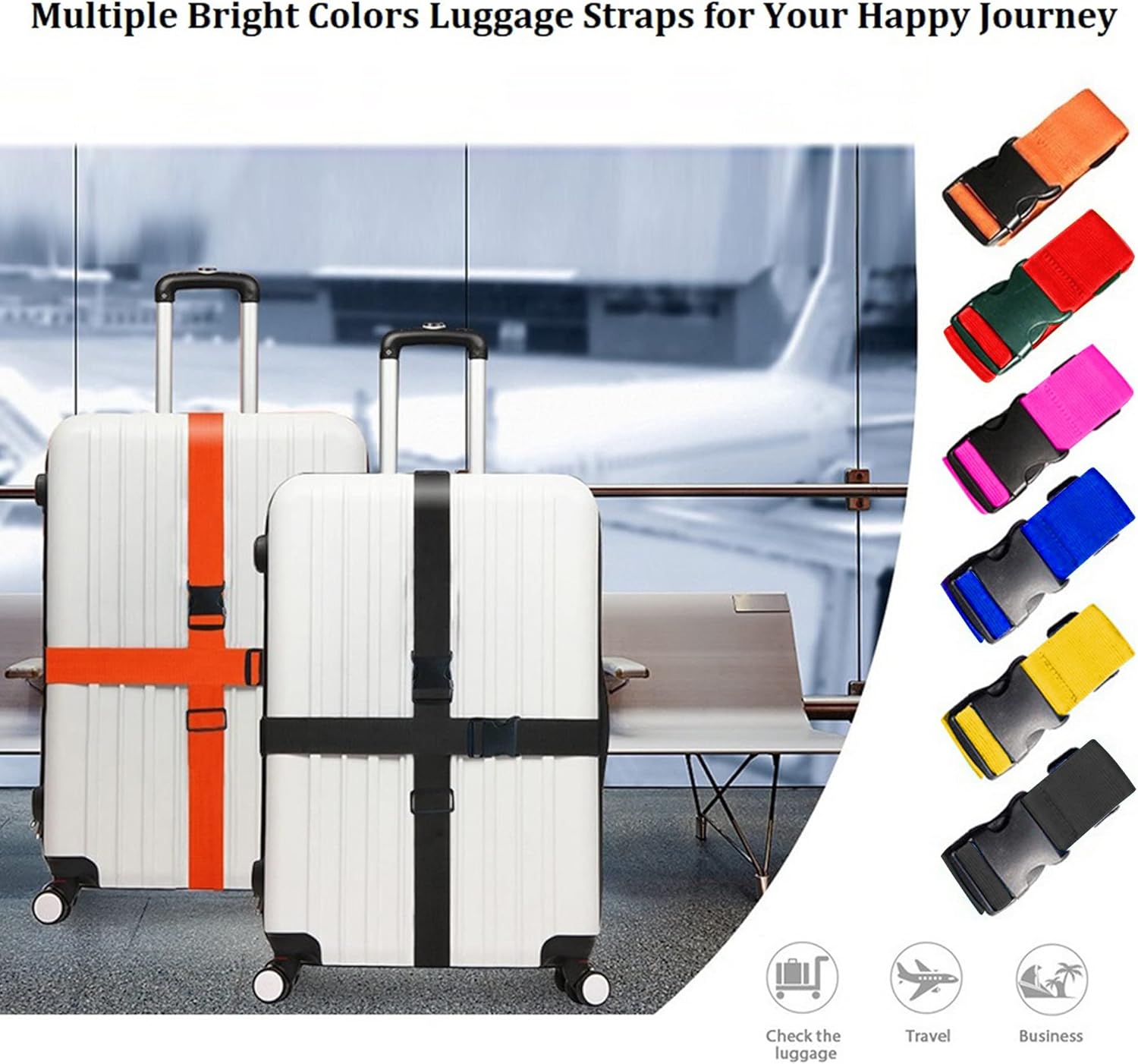 Bright Color Adjustable Luggag - Travel Accessories Kit 评论和价格