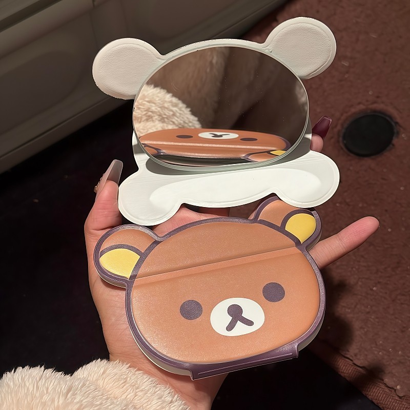Rilakkuma Folding Makeup Mirro - Travel Accessories For Girls 评论和价格