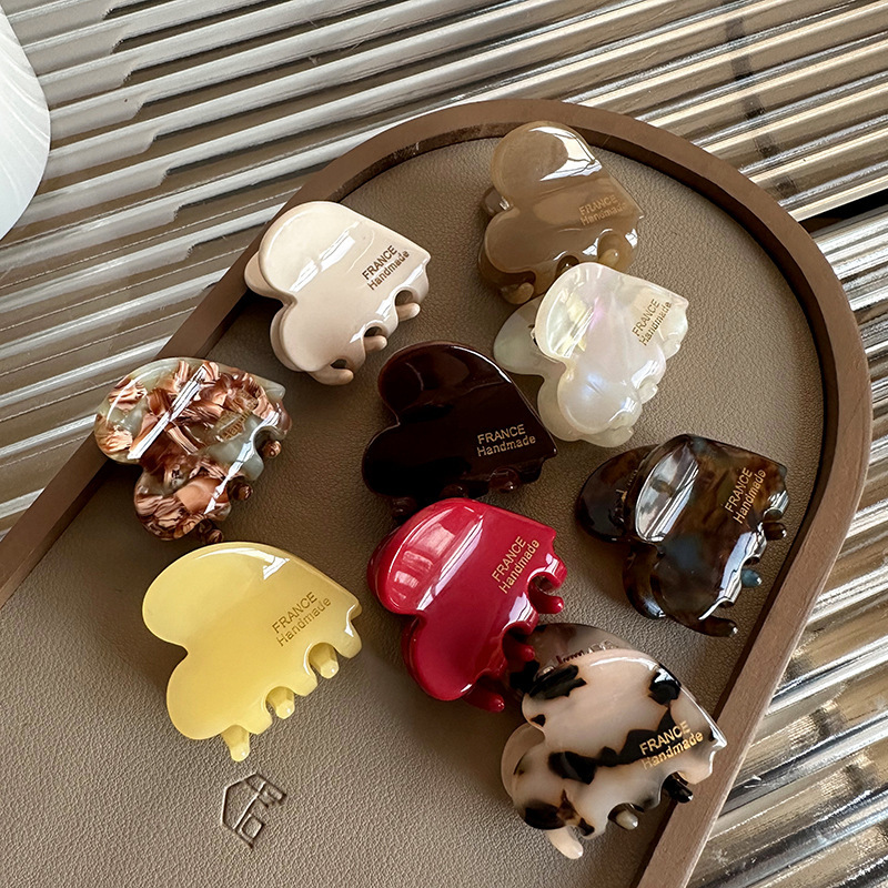3.5cm Small Hair Claw Acetate  - Travel Accessories For Girls 评论和价格