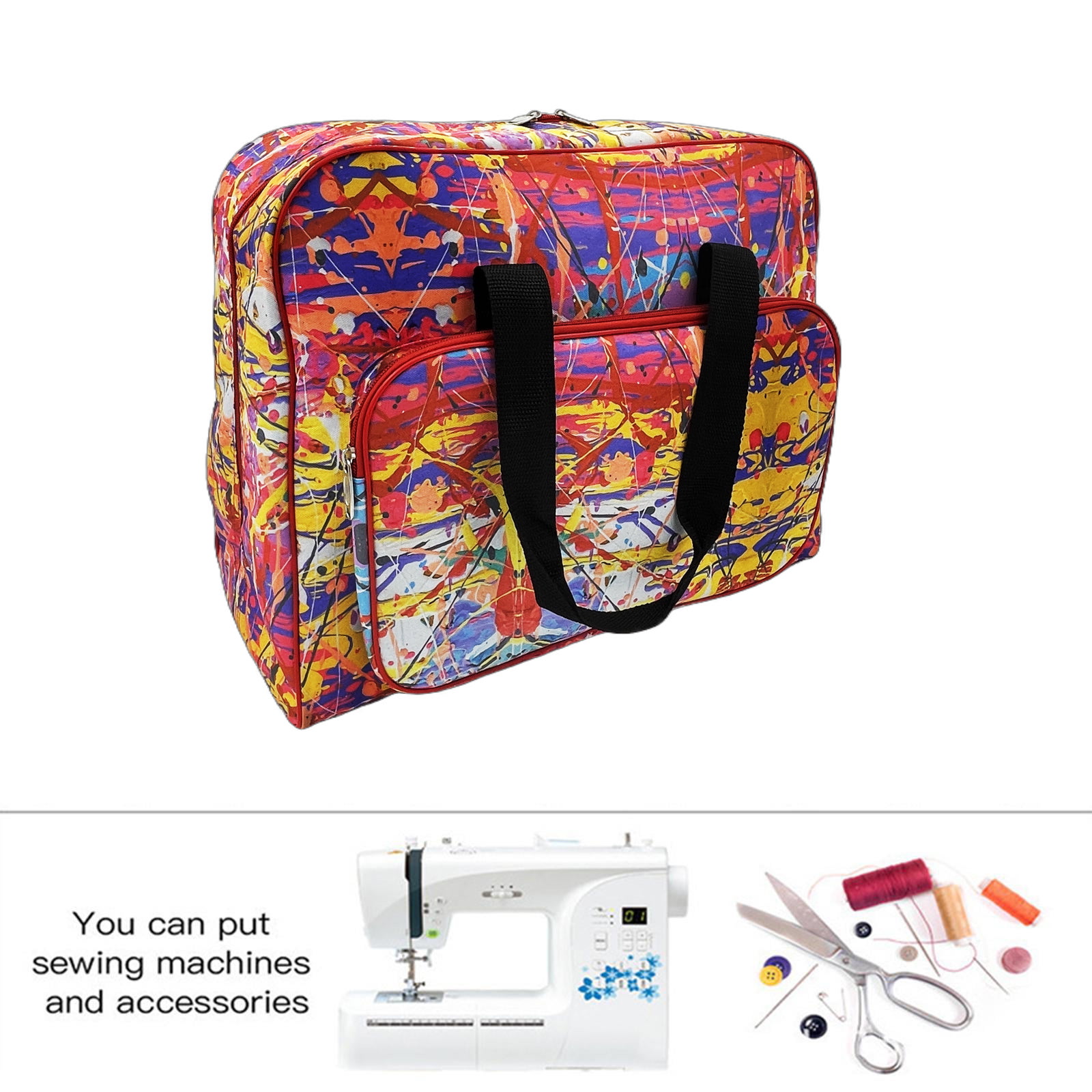 Sewing Machine Carrying Case,  - Travel Accessories Organizer Case 评论和价格