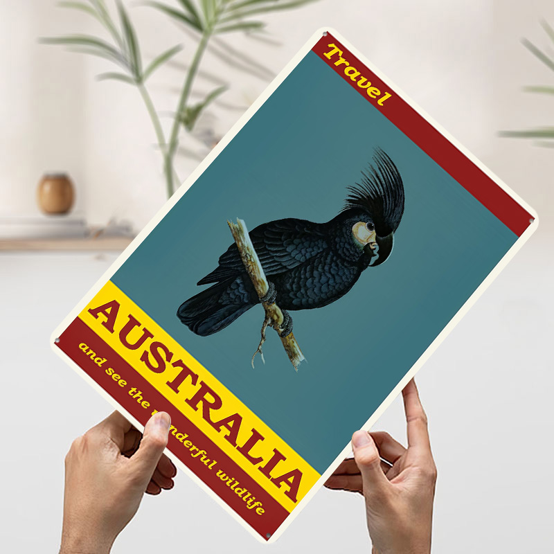 Australia Travel Tin Poster Cu - Travel Accessories Australia 评论和价格