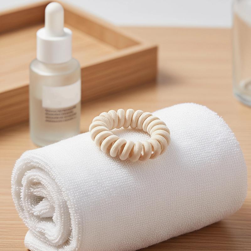 Spiral Coil Hair Ties No Damag - Travel Accessories For Girls 评论和价格