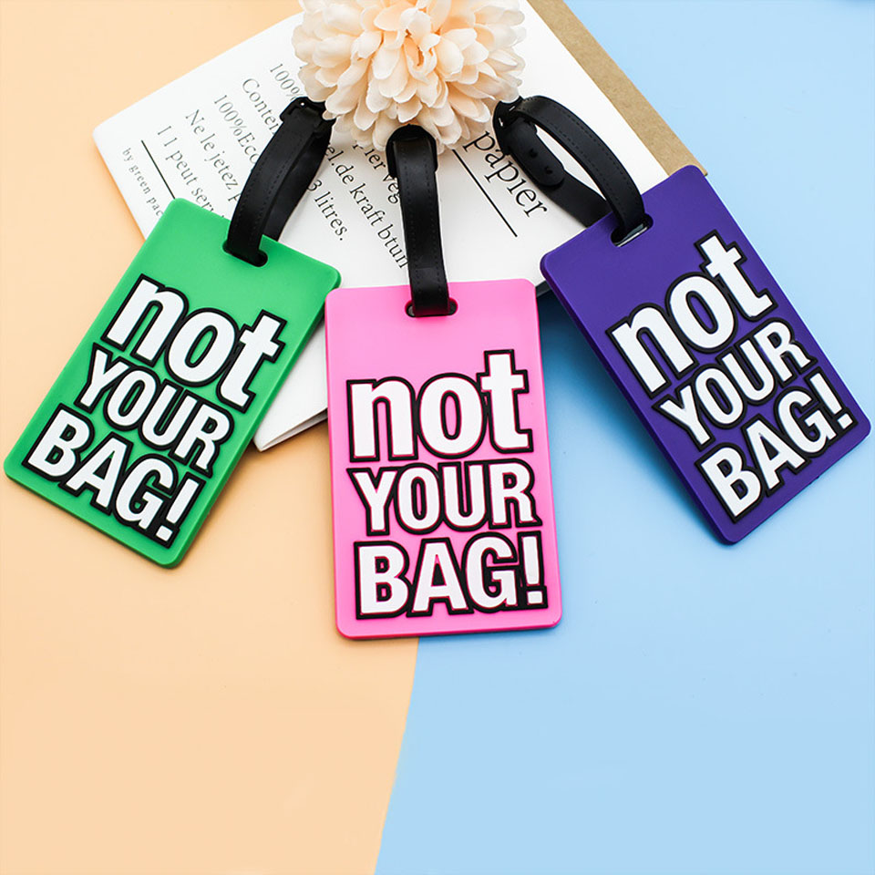 Creative Letter Not Your Bag T - Travel Accessories International 评论和价格