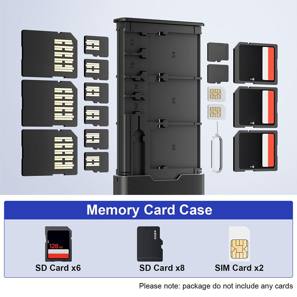 BUDI SD TF SIM Card Case Holde - Sim Card Holder Case 评论和价格