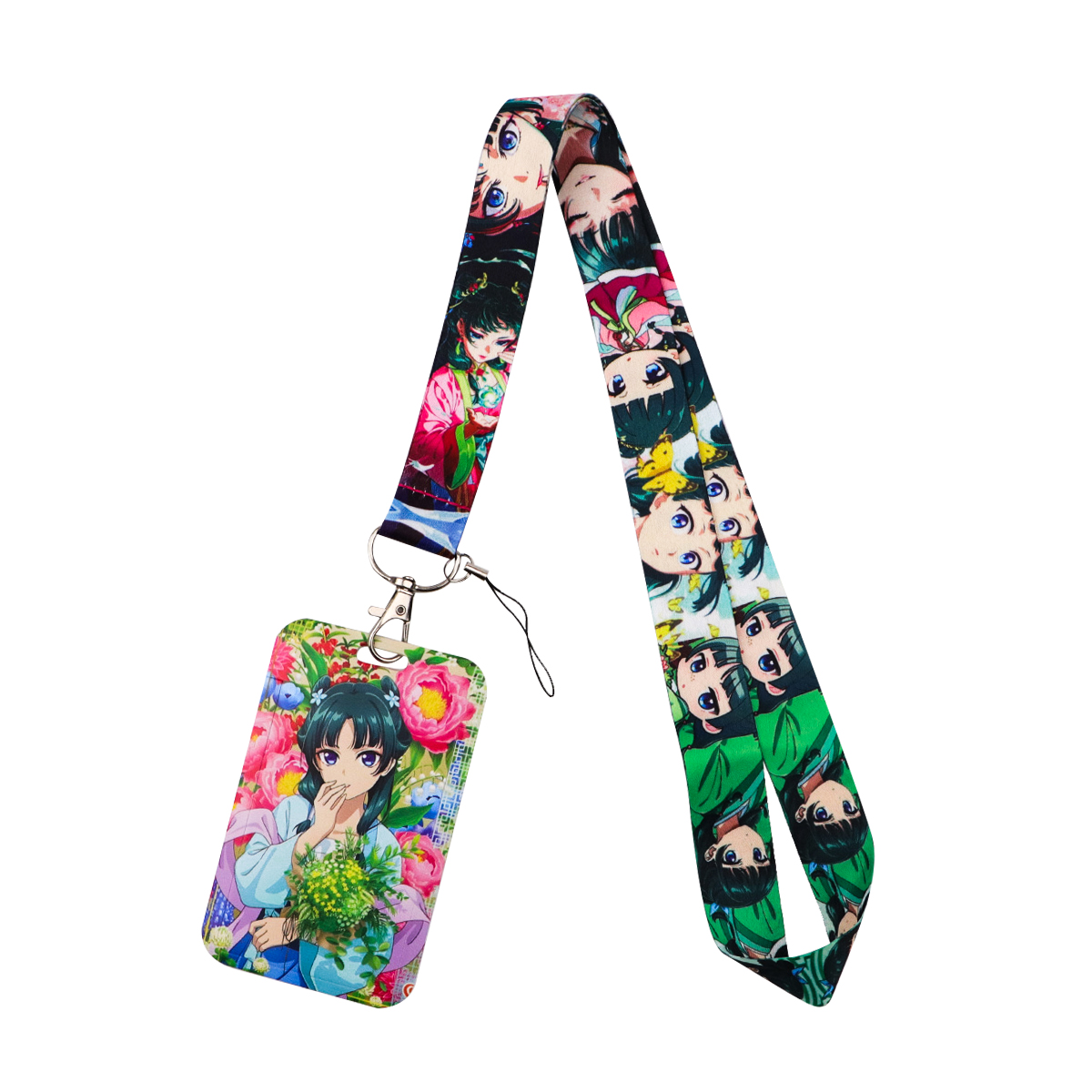Cute Anime Girl Lanyard Neck S - Travel Accessories Bag For Men 评论和价格